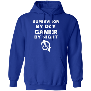 Supervisor By Day Gamer By Night Hoodie Supervisor By Day Gamer By Night Hoodie