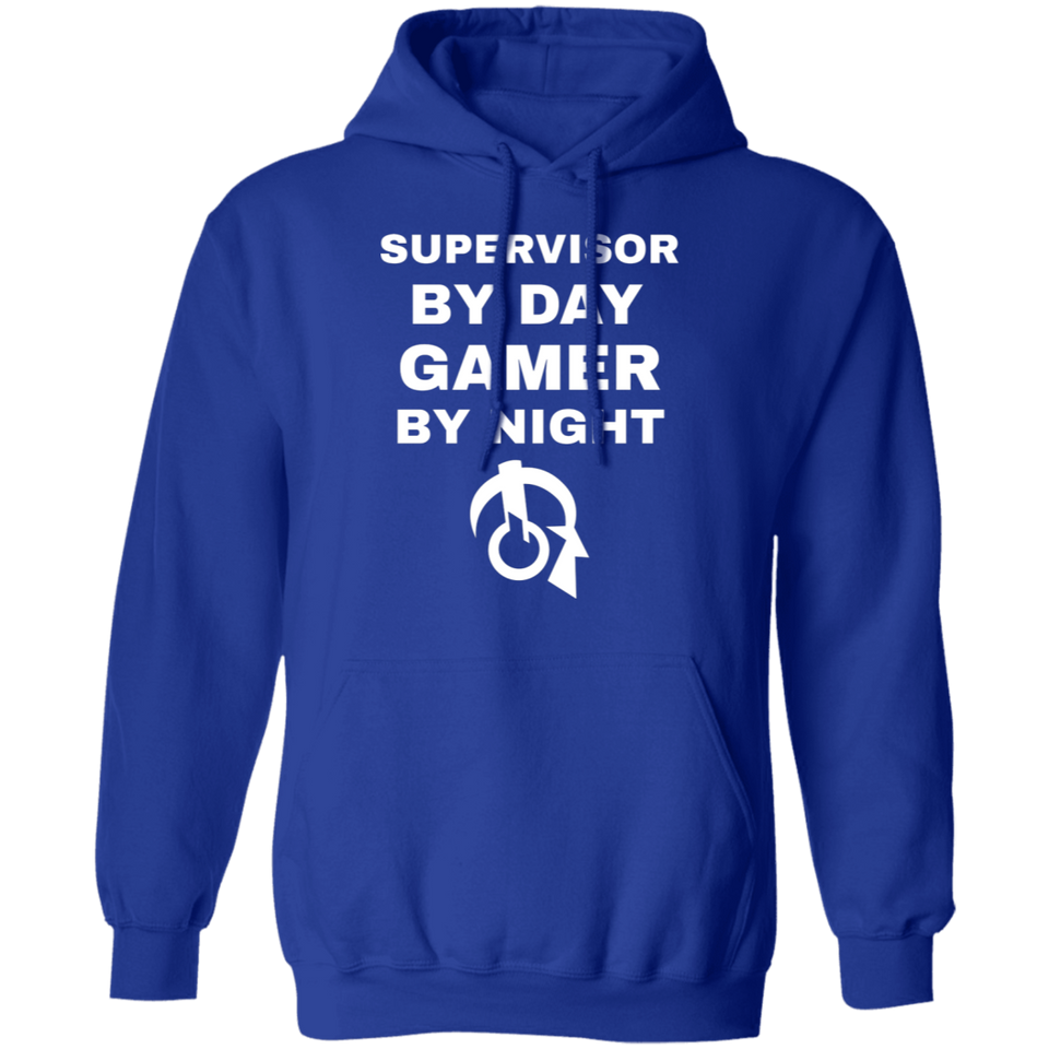Supervisor By Day Gamer By Night Hoodie