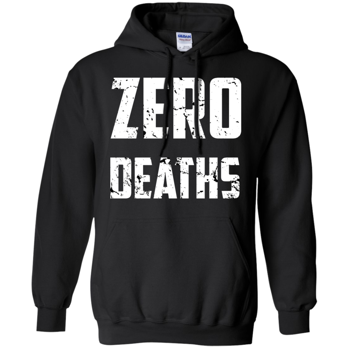 Zero Deaths Video Game Pullover Hoodie 8 oz. Secondary image