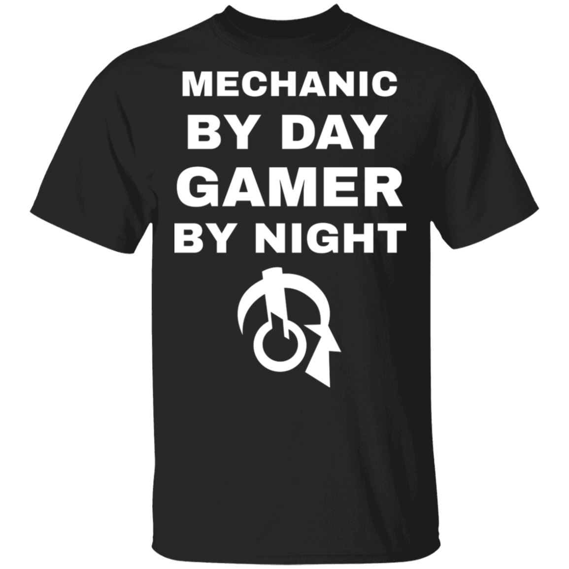 Mechanic By Day Gamer By Night T-Shirt Secondary image