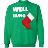 Well Hung Christmas Ugly Xmas Sweatshirt Well Hung Christmas Ugly Xmas Sweatshirt