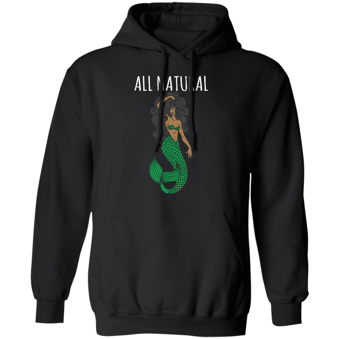 All Natural Mermaid Hoodie Secondary image