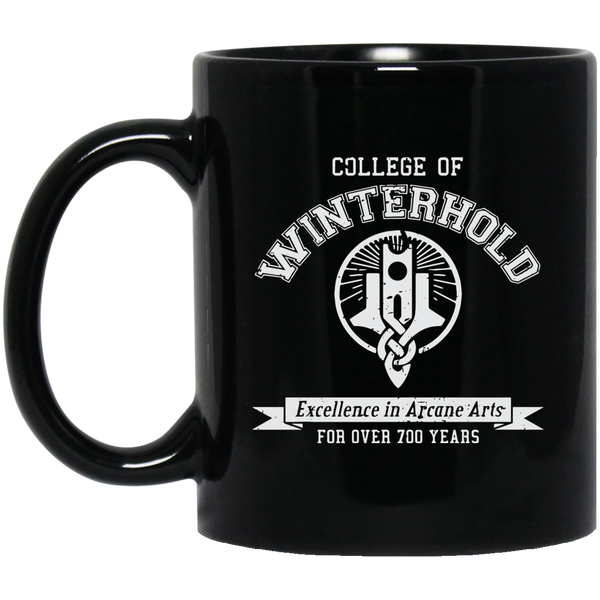College of Winterhold 11 oz. Black Mug