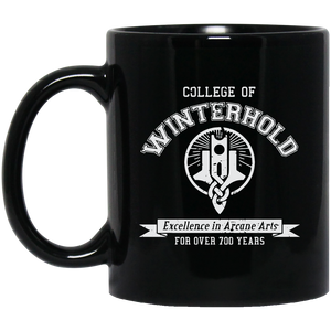 College of Winterhold 11 oz. Black Mug College of Winterhold 11 oz. Black Mug