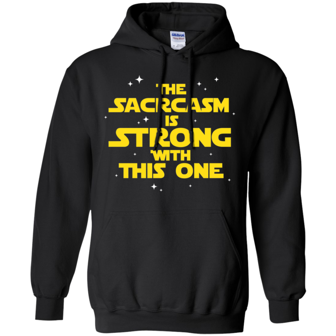 The Sarcasm Is Strong With This One Pullover Hoodie 8 oz. Secondary image