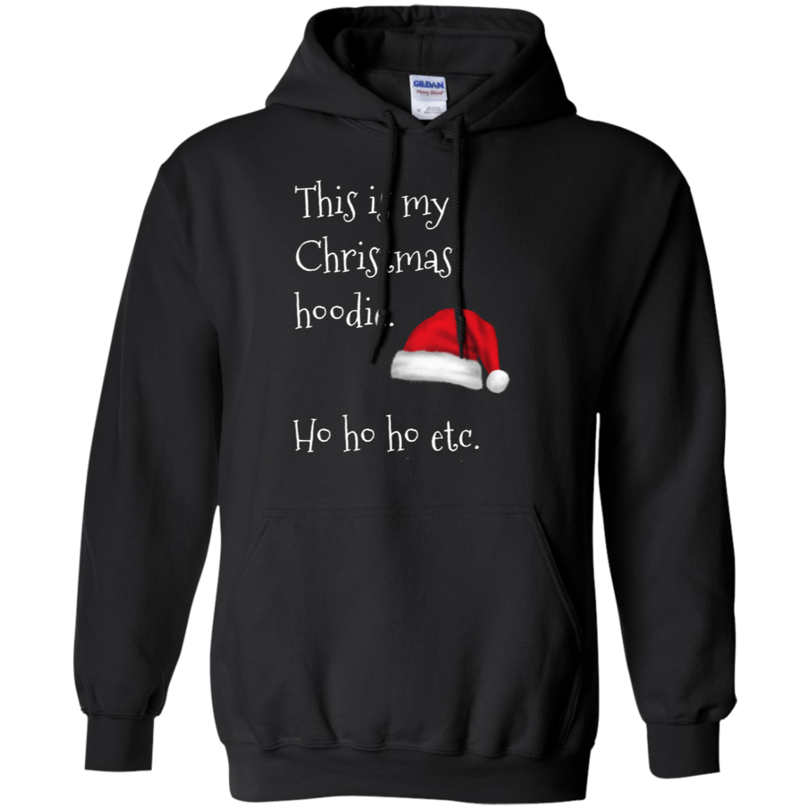 This Is My Christmas Hoodie Xmas Holidays Pullover Hoodie 8 oz. Secondary image