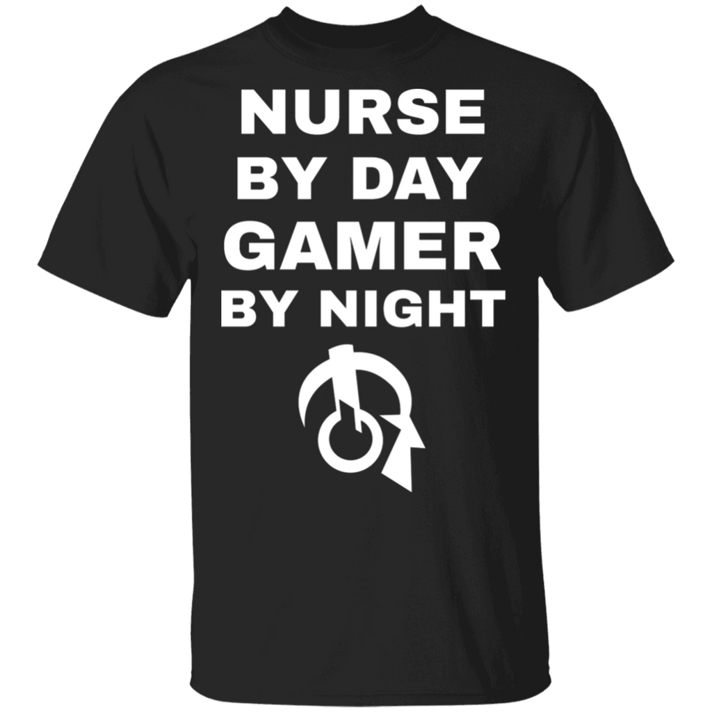 Nurse By Day Gamer By Night T-Shirt