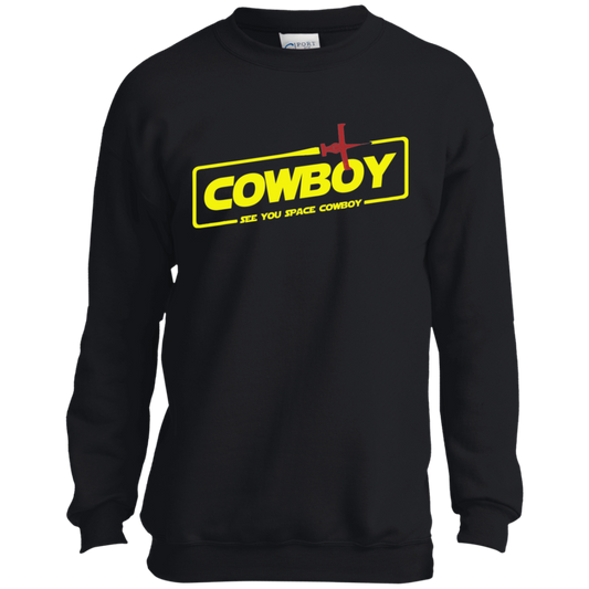 Cowboy A Space Cowboy Story Crewneck Sweatshirt