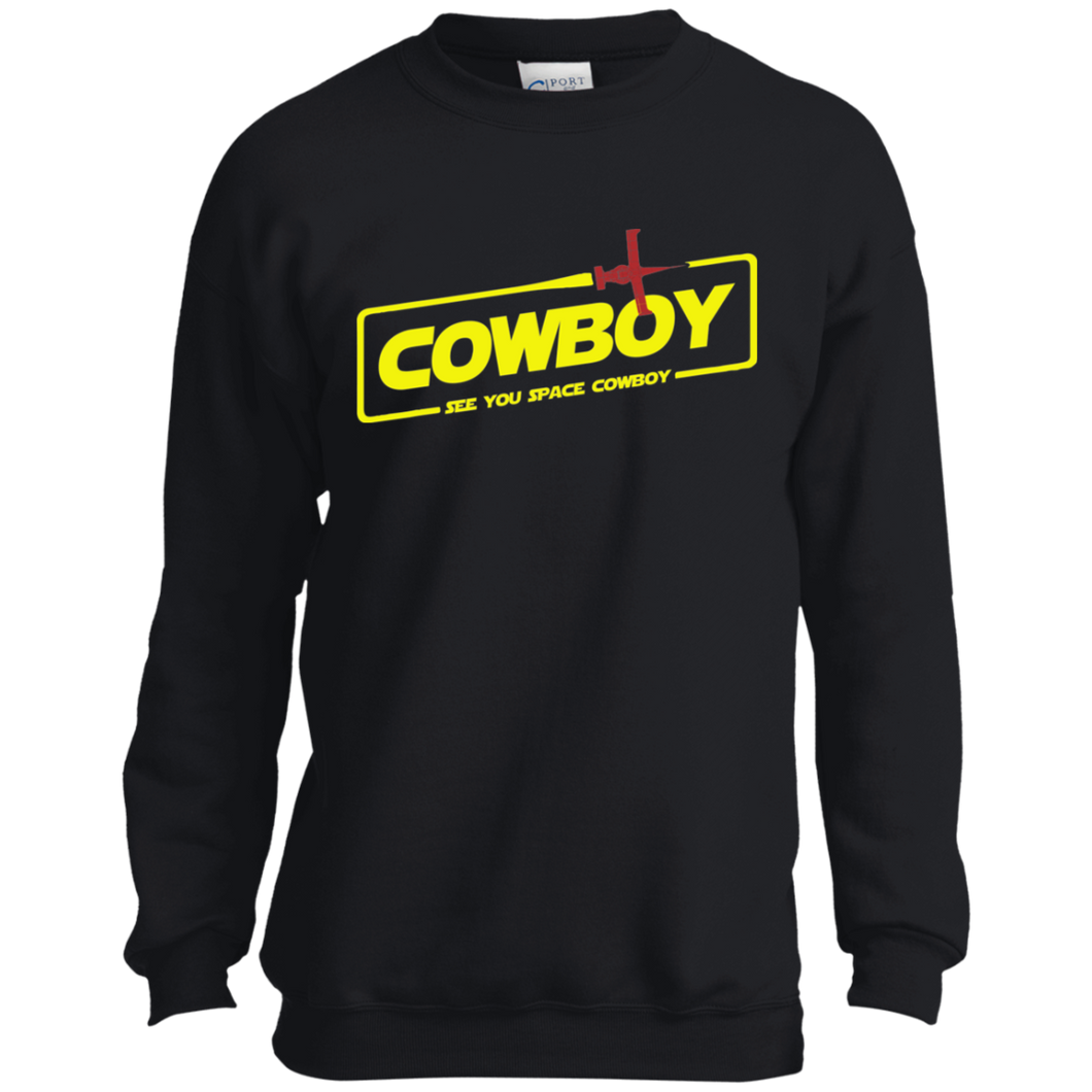 Cowboy A Space Cowboy Story Crewneck Sweatshirt