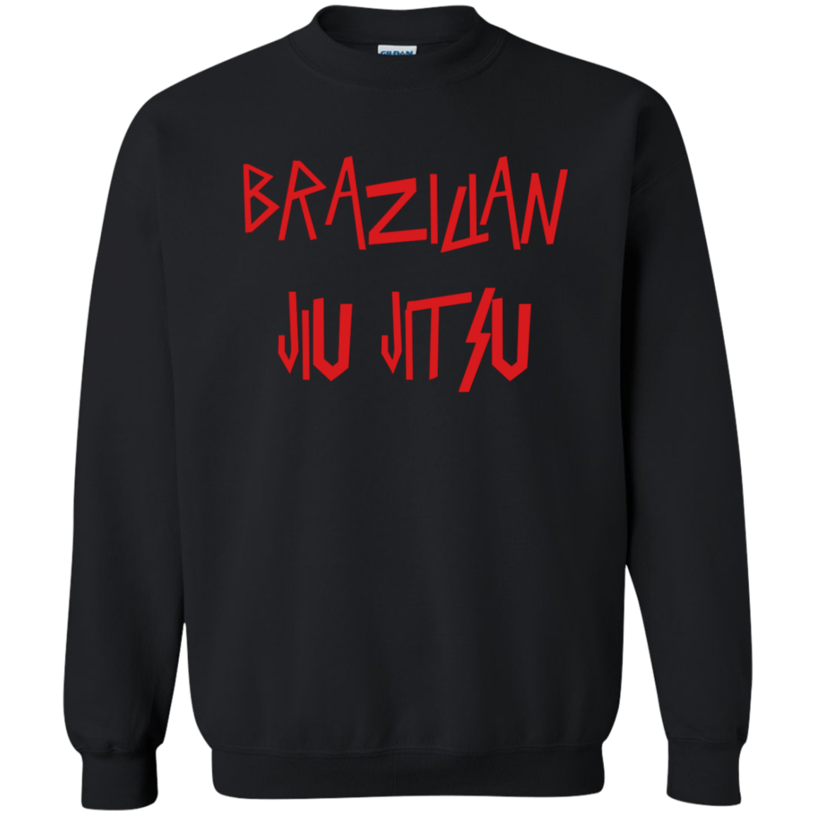 Brazilian Jiu Jitsu Slay BJJ Crewneck Pullover Sweatshirt  8 oz. Main image