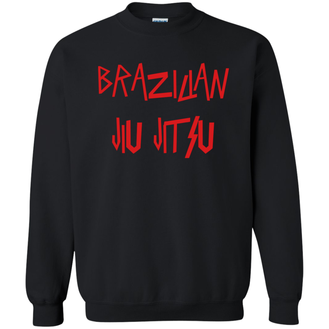 Brazilian Jiu Jitsu Slay BJJ Crewneck Pullover Sweatshirt  8 oz.