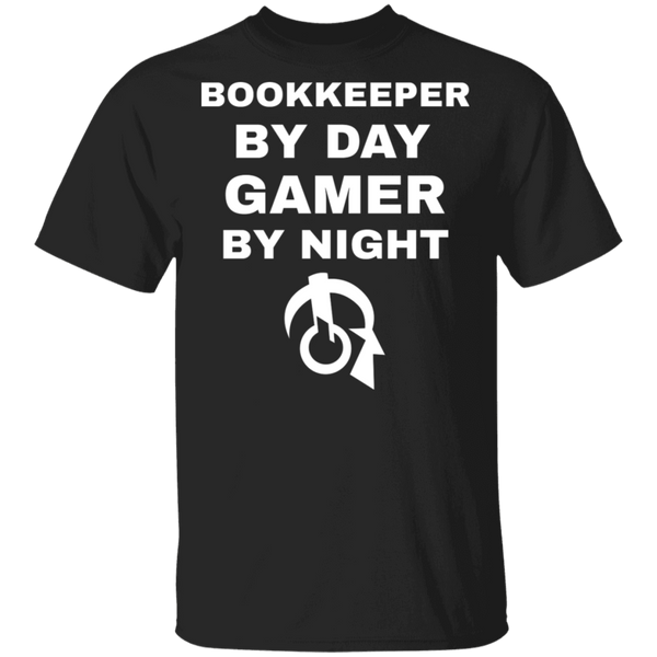 Bookkeeper By Day Gamer By Night T-Shirt