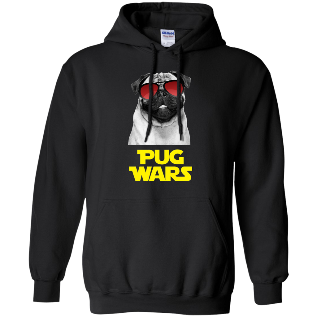 Pug Wars Return Of The Pug Pullover Hoodie 8 oz.