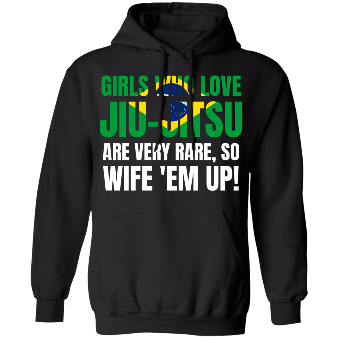 Girls Who Love Jiu-Jitsu Are Rare BJJ Brazilian Jiu-Jitsu Hoodie Secondary image