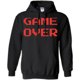 Game Over Retro Classic Video Gaming Pullover Hoodie 8 oz. Game Over