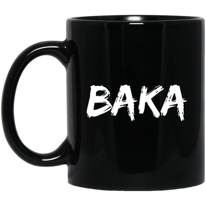 Baka "Fool" Anime Mug | Anime Gift Cup | Anime Coffee Mug | Anime Merch | Kawaii Mug 11 oz. Black Mug