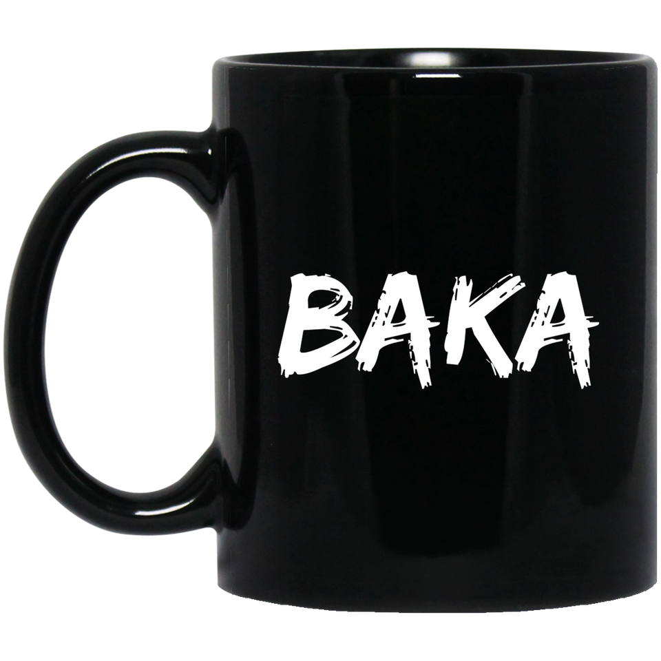 Baka "Fool" Anime Mug | Anime Gift Cup | Anime Coffee Mug | Anime Merch | Kawaii Mug 11 oz. Black Mug