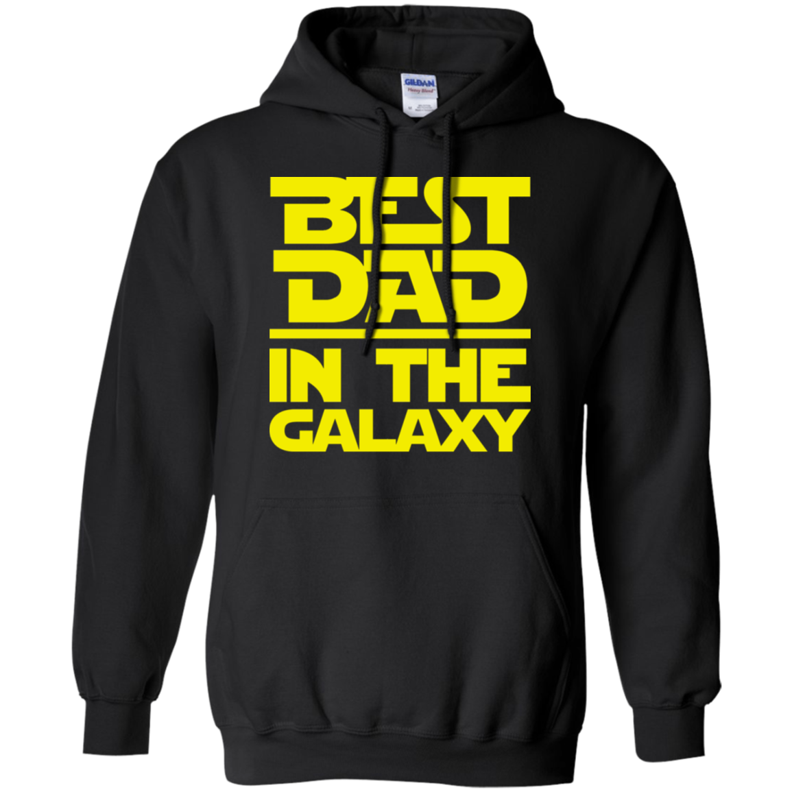 Best Dad In The Galaxy Pullover Hoodie 8 oz. Secondary image