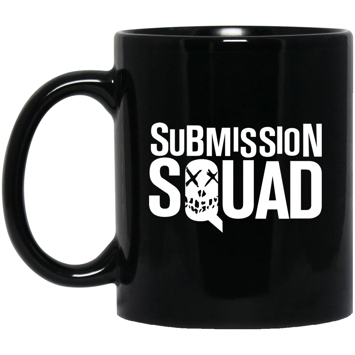 Brazilian Jiu Jitsu Submission Squad BJJ 11 oz. Black Mug Secondary image