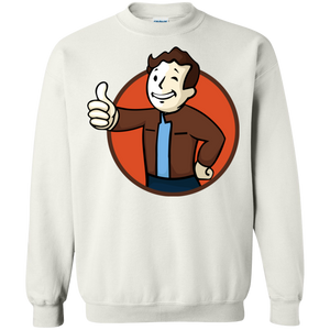 Todd Boy Vault Boy RPG Video Game Crewneck Pullover Sweatshirt  8 oz. Todd Howard Fallout Bethesda