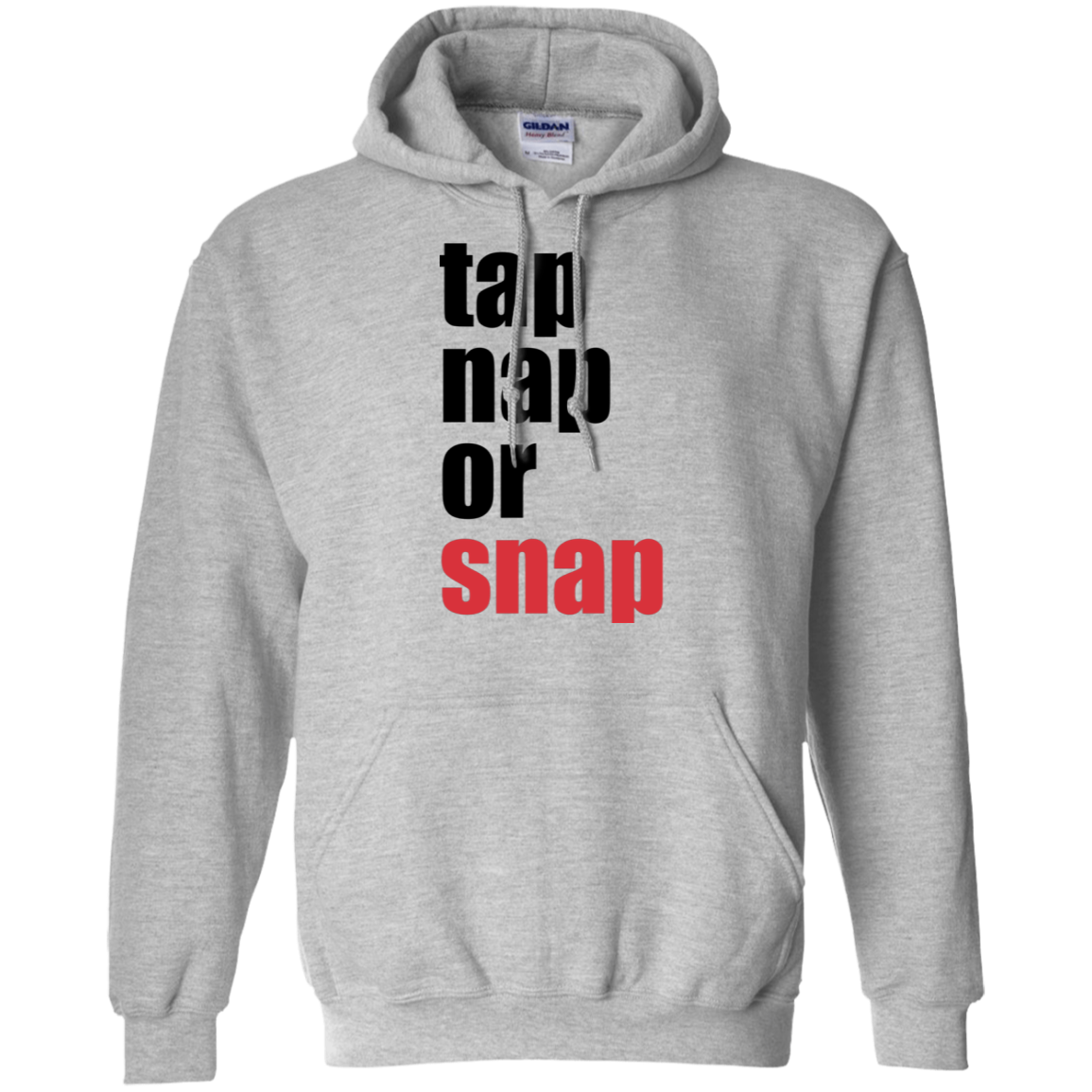 Brazilian Jiu Jitsu Tap Nap Or Snap BJJ Pullover Hoodie 8 oz. Secondary image