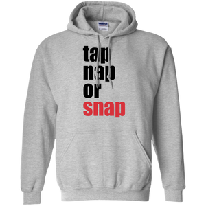 Brazilian Jiu Jitsu Tap Nap Or Snap BJJ Pullover Hoodie 8 oz. Brazilian Jiu-Jitsu BJJ Brazilian Jiu Jitsu Hoodie