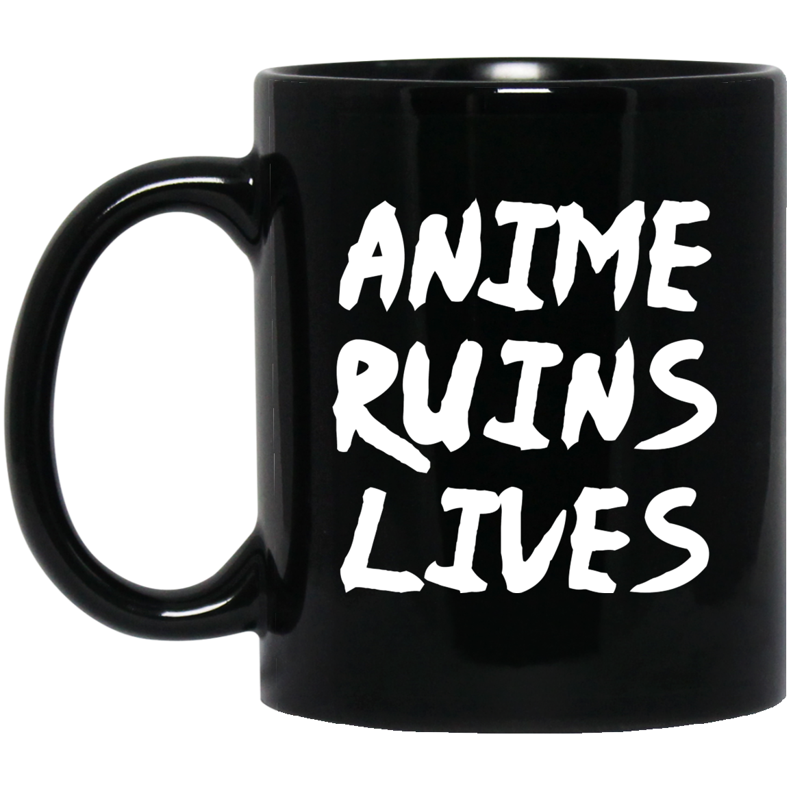 Anime Ruins Lives Anime Mug | Anime Gift Cup | Anime Coffee Mug | Anime Merch | 11oz Kawaii Mug Secondary image
