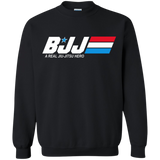 BJJ A Real Jiu Jitsu Hero BJJ Crewneck Pullover Sweatshirt  8 oz. BJJ A Real Jiu Jitsu Hero BJJ Crewneck Pullover Sweatshirt  8 oz.
