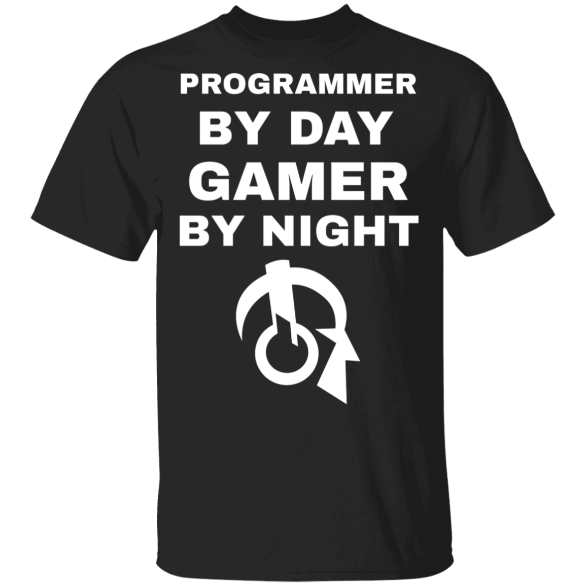 Programmer By Day Gamer By Night T-Shirt Secondary image
