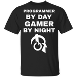 Programmer By Day Gamer By Night T-Shirt Programmer By Day Gamer By Night T-Shirt
