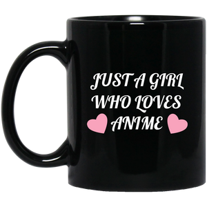 Just A Girl Who Loves Anime Anime Mug | Anime Gift Cup | Anime Coffee Mug | Anime Merch | 11oz Kawaii Mug Just A Girl Who Loves Anime Anime Mug | Anime Gift Cup | Anime Coffee Mug | Anime Merch | 11oz Kawaii Mug