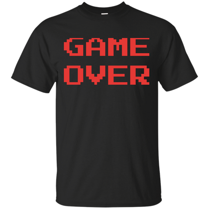 Game Over Retro Classic Video Gaming Shirt
