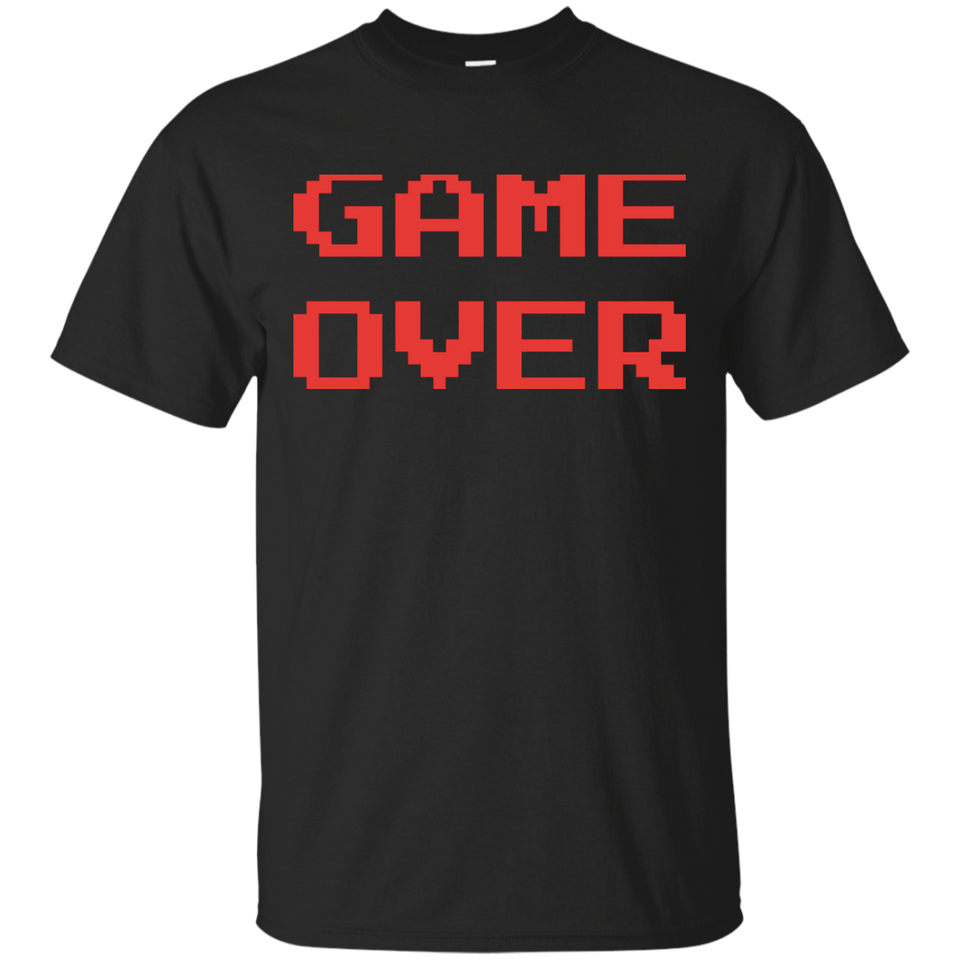 Game Over Retro Classic Video Gaming Shirt