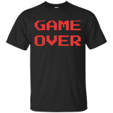 Game Over Retro Classic Video Gaming Shirt Game Over Retro Classic Video Gaming Shirt