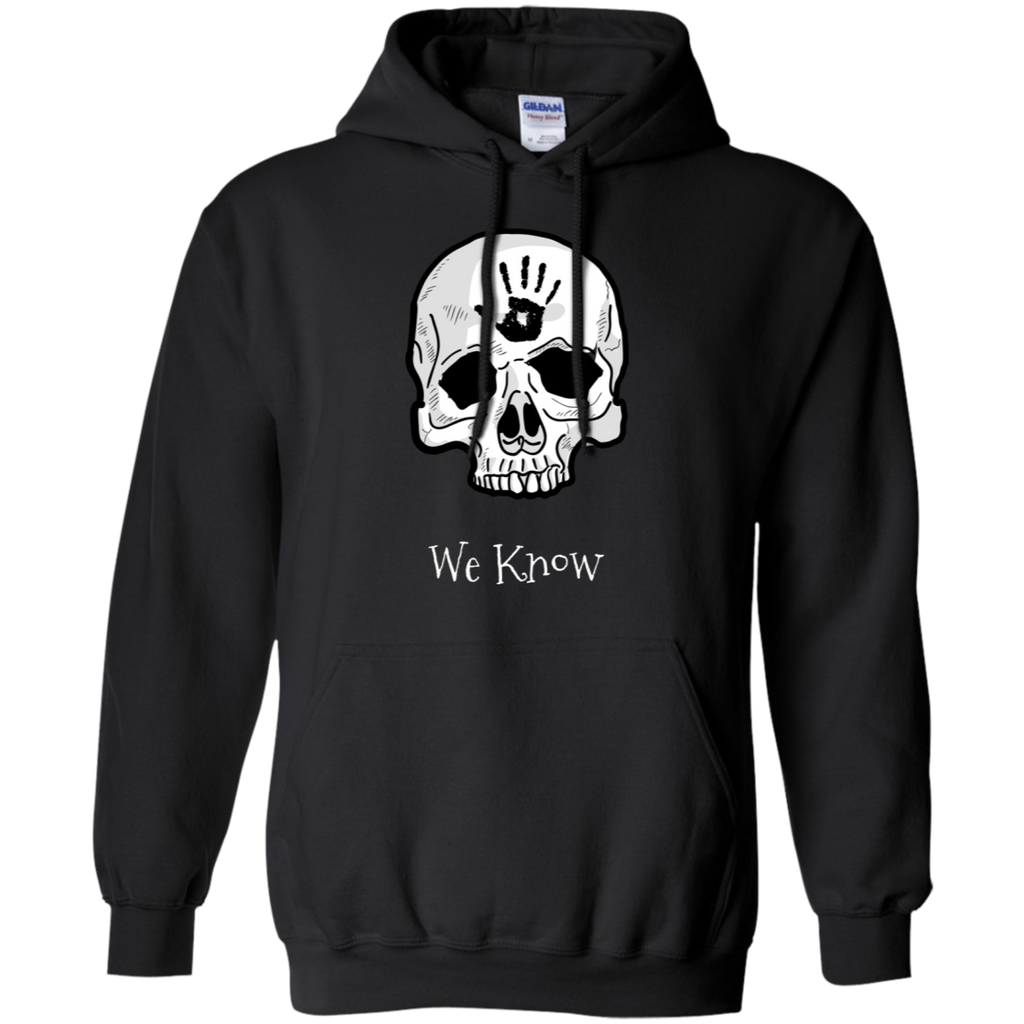Elder Scrolls Skyrim Dark Brotherhood We Know Pullover Hoodie