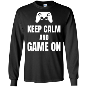 Keep Calm And Game On Video Gaming Shirt Keep Calm And Game On Video Gaming Shirt