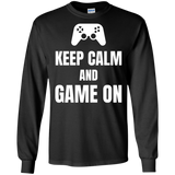 Keep Calm And Game On Video Gaming Shirt Keep Calm And Game On Video Gaming Shirt