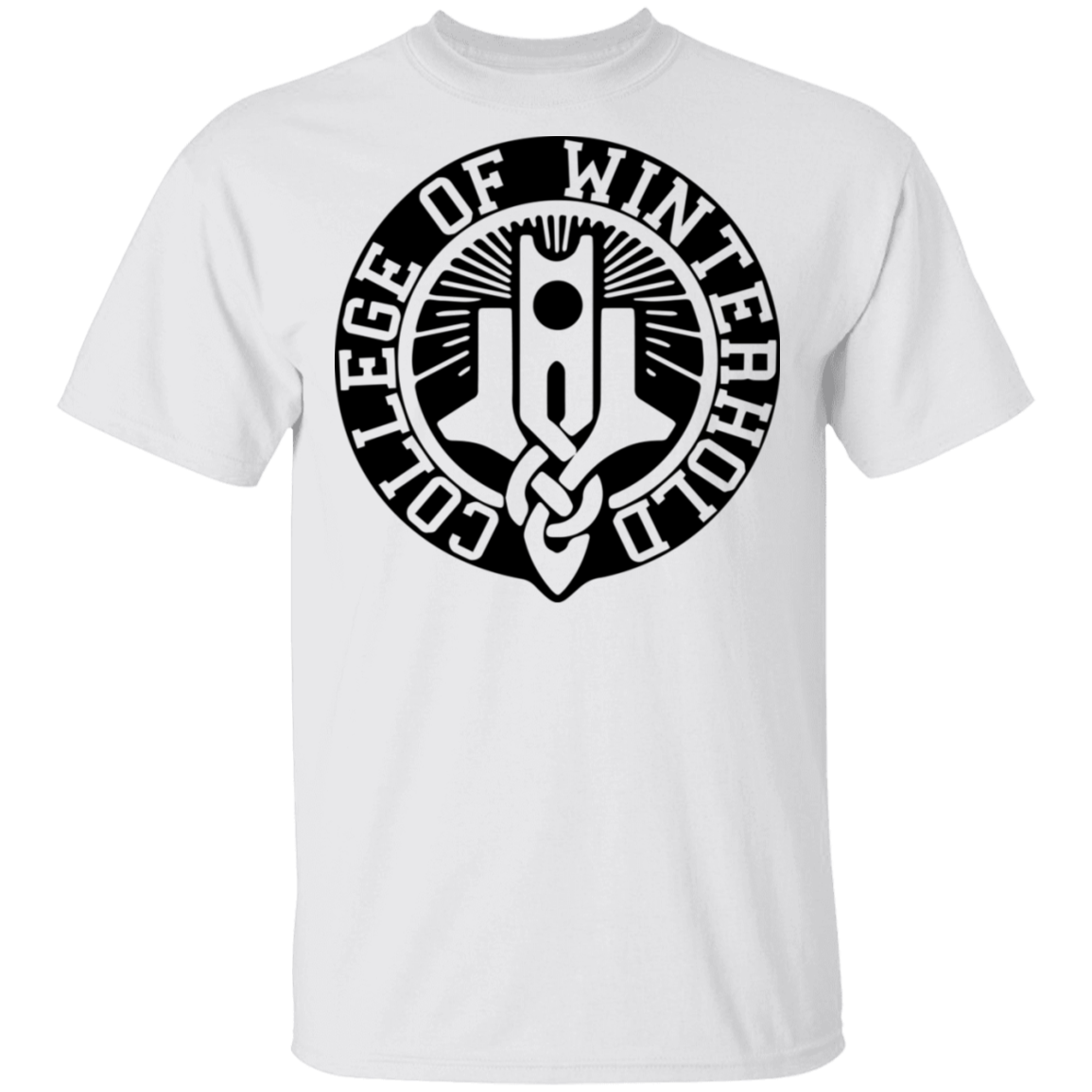 College Of Winterhold White T-Shirt 2