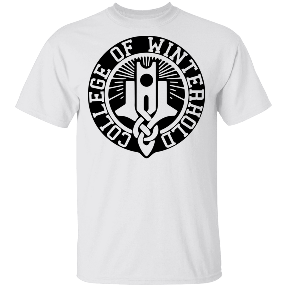 College Of Winterhold White T-Shirt 2