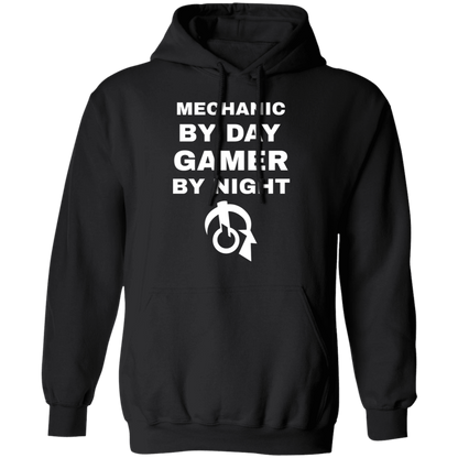 Mechanic By Day Gamer By Night Hoodie