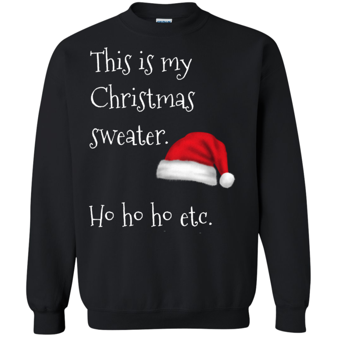 This Is My Christmas Sweater Xmas Holidays Pullover Sweatshirt  8 oz.
