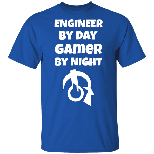Engineer By Day Gamer By Night T-Shirt
