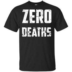 Zero Deaths Video Game Cotton T-Shirt Zero Deaths