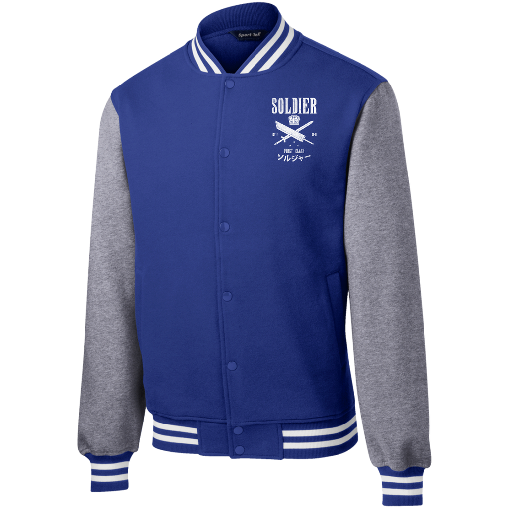Soldier First Class Fleece Letterman Jacket