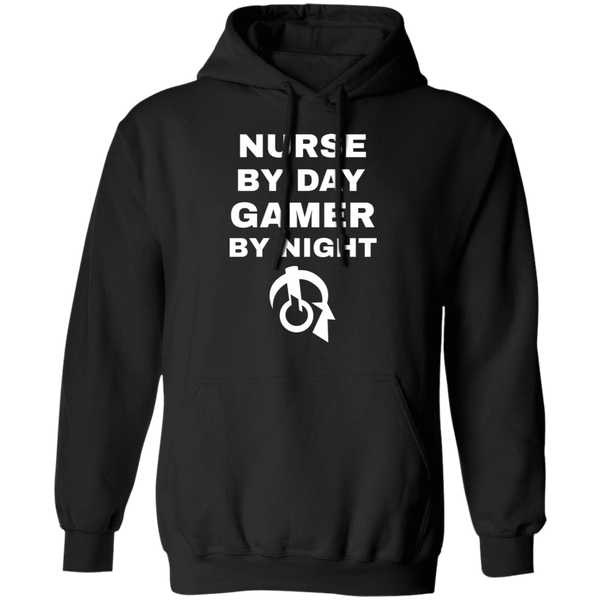Nurse By Day Gamer By Night Hoodie