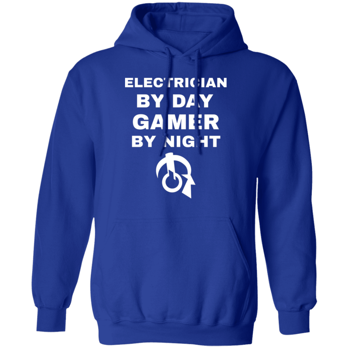 Electrician By Day Gamer By Night Hoodie