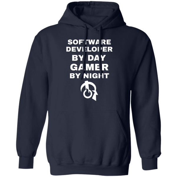 Software Developer By Day Gamer By Night Hoodie