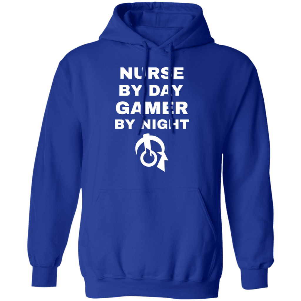 Nurse By Day Gamer By Night Hoodie