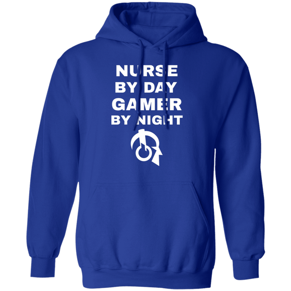 Nurse By Day Gamer By Night Hoodie