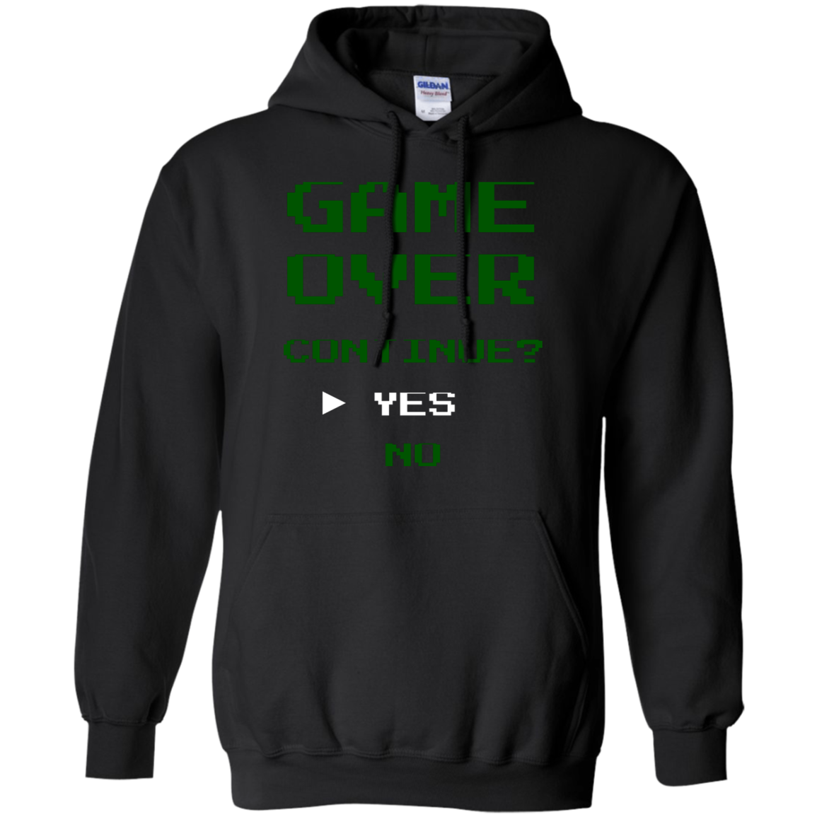 Game Over Continue Video Gaming Pullover Hoodie 8 oz. Secondary image